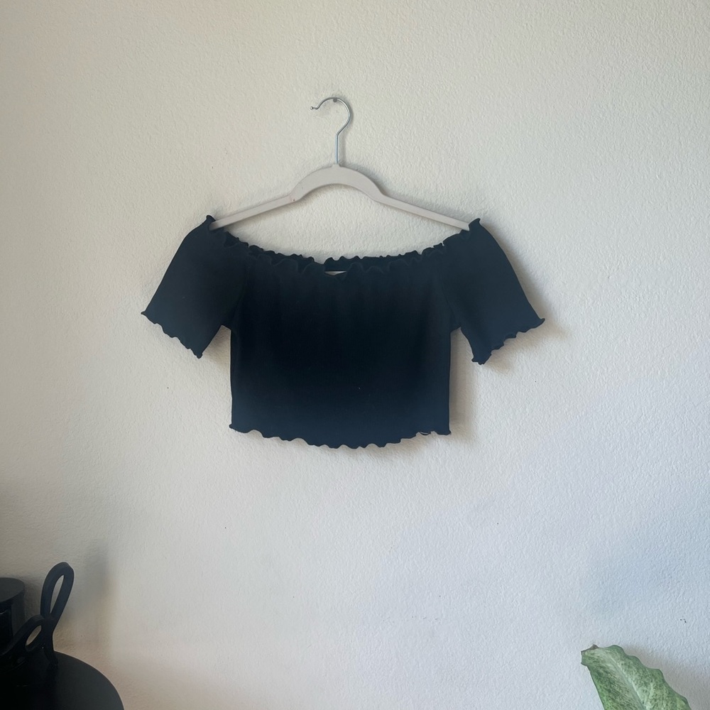 Shein Black Top